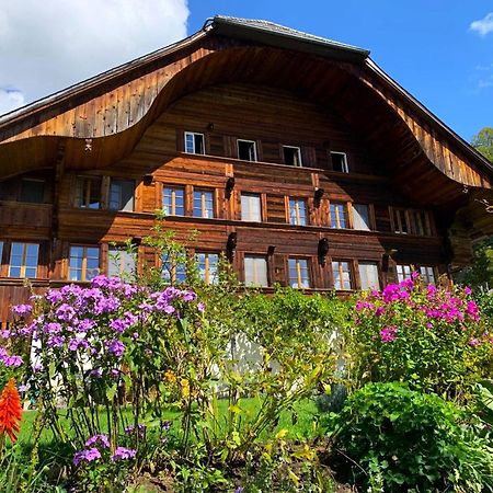 Swiss Mountain-Valley View Lodge Erlenbach im Simmental Bagian luar foto
