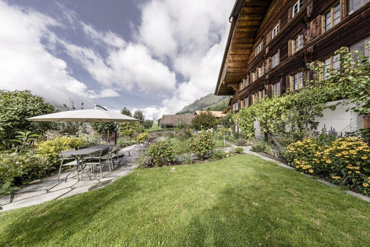 Swiss Mountain-Valley View Lodge Erlenbach im Simmental Bagian luar foto