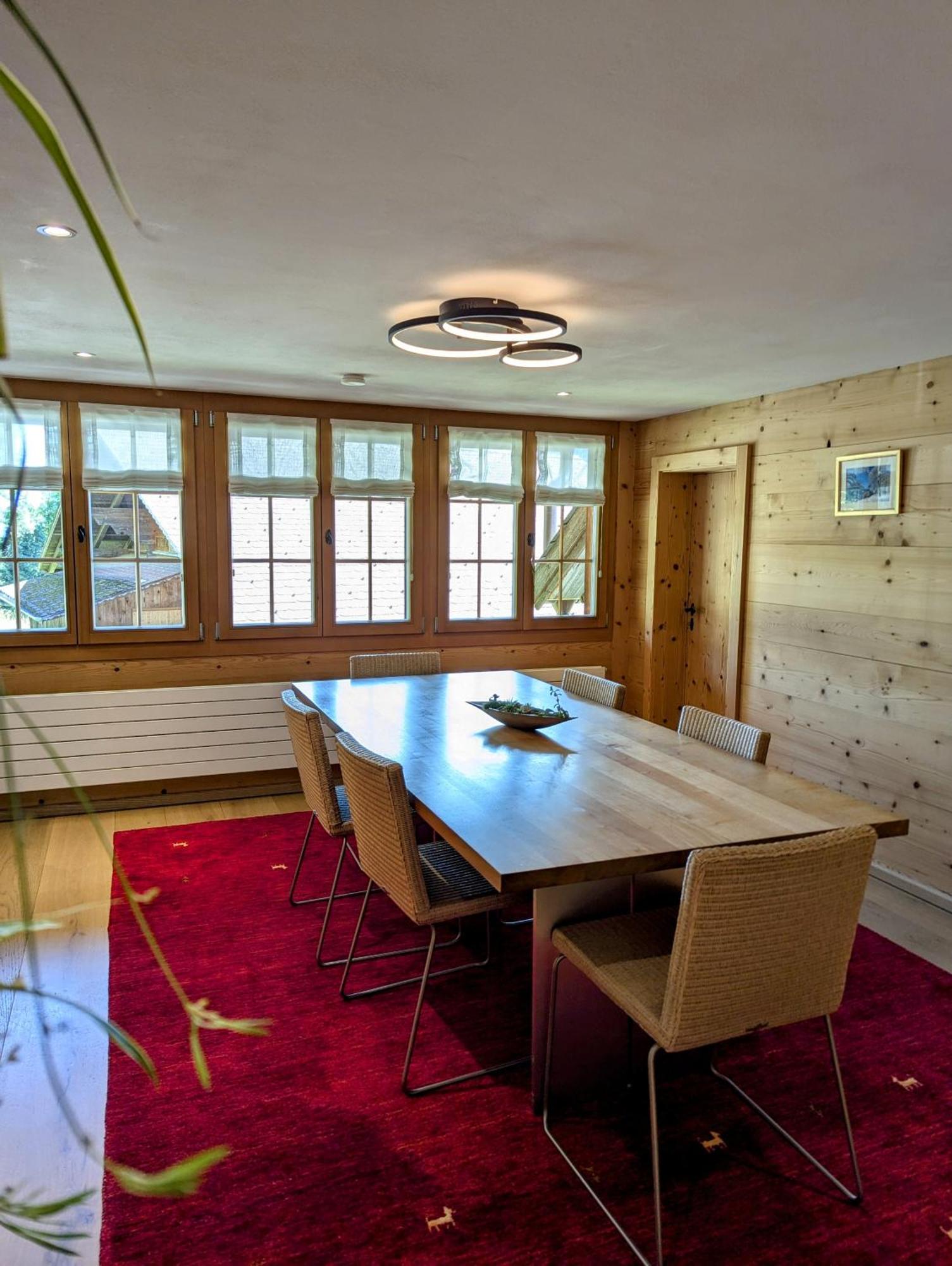 Swiss Mountain-Valley View Lodge Erlenbach im Simmental Bagian luar foto