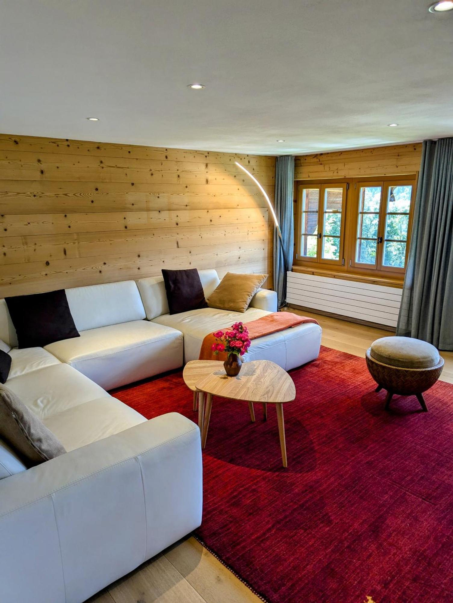 Swiss Mountain-Valley View Lodge Erlenbach im Simmental Bagian luar foto