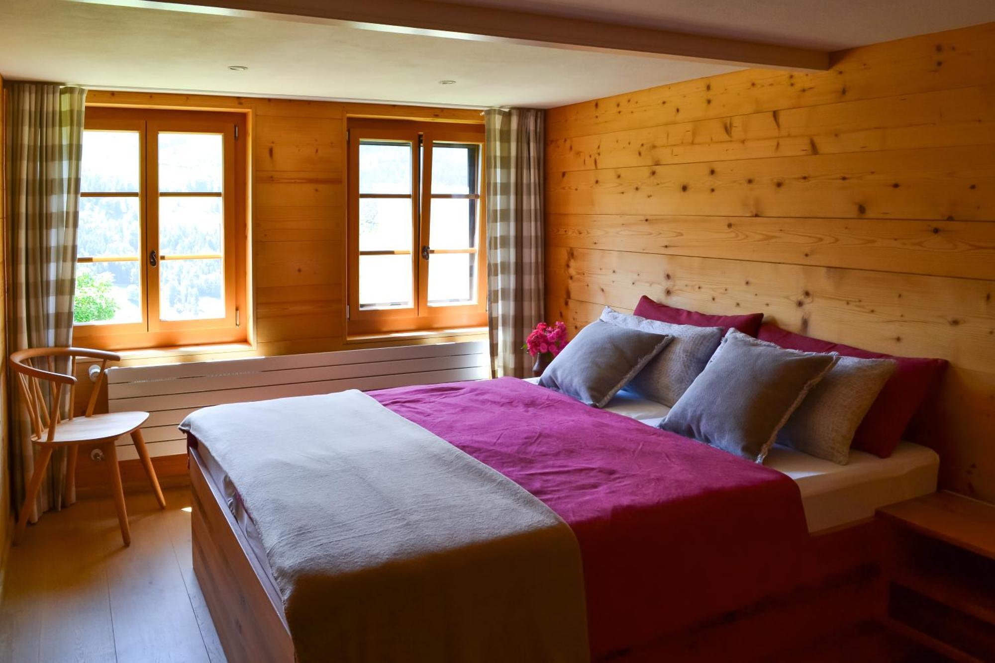 Swiss Mountain-Valley View Lodge Erlenbach im Simmental Bagian luar foto