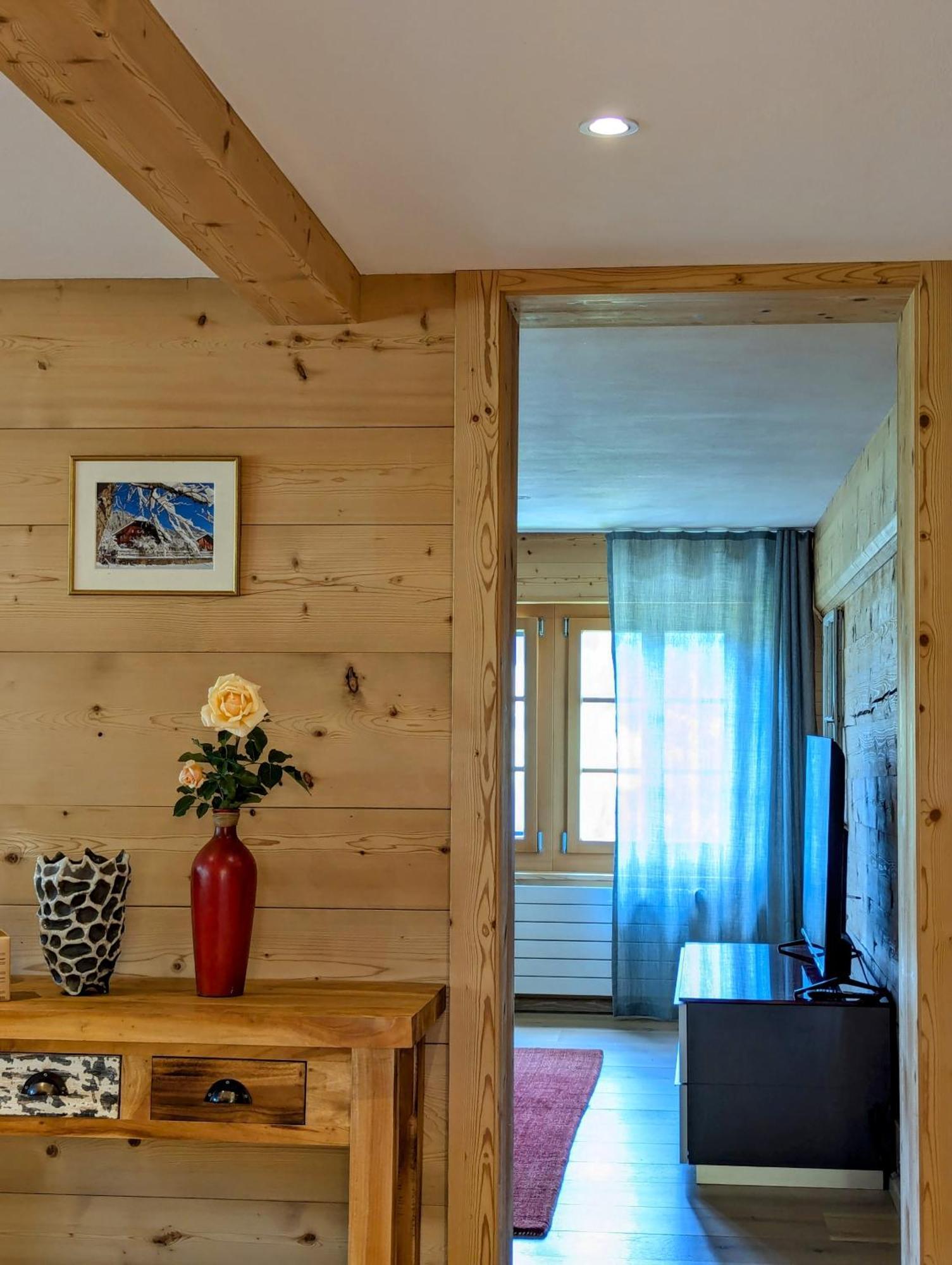 Swiss Mountain-Valley View Lodge Erlenbach im Simmental Bagian luar foto
