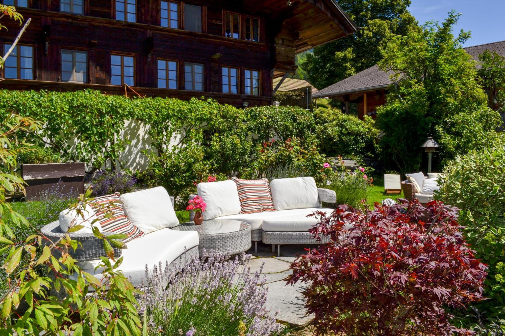 Swiss Mountain-Valley View Lodge Erlenbach im Simmental Bagian luar foto