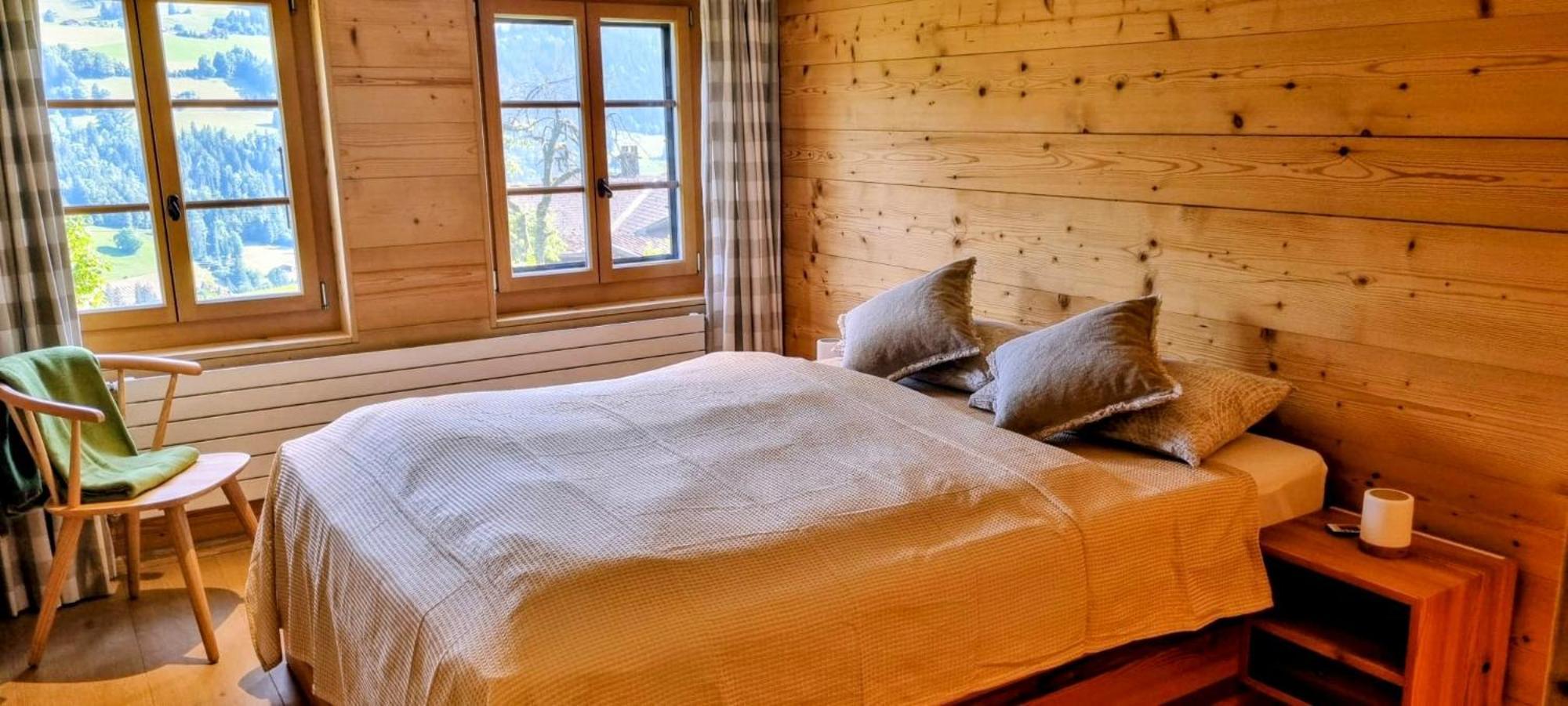 Swiss Mountain-Valley View Lodge Erlenbach im Simmental Bagian luar foto