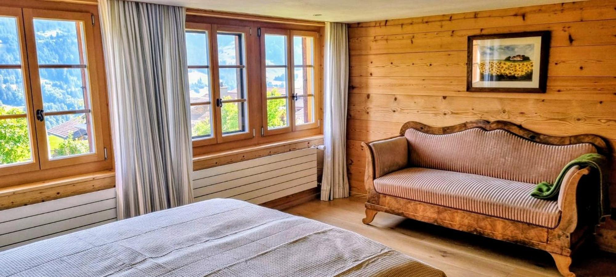 Swiss Mountain-Valley View Lodge Erlenbach im Simmental Bagian luar foto